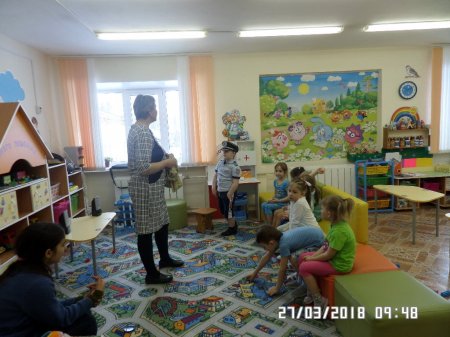 Акция «Библиотека в гостях у дошколят»