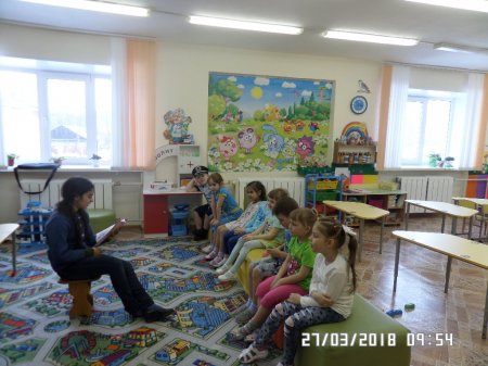 Акция «Библиотека в гостях у дошколят»