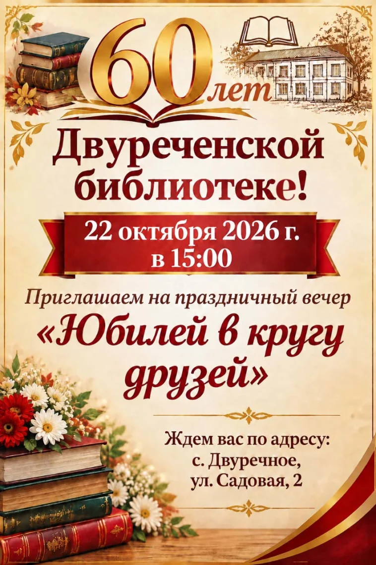 Юбилей в кругу друзей: отмечаем 60 лет вместе!